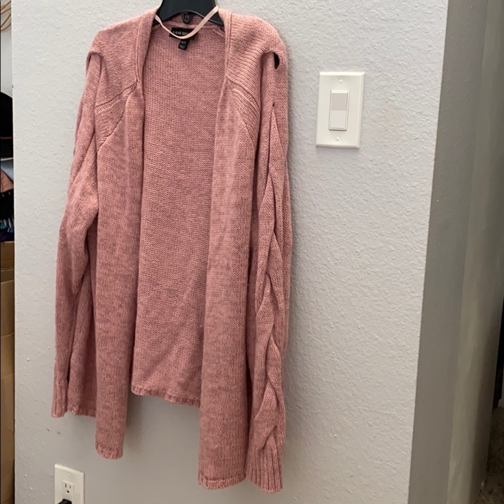 Open style knit sweater